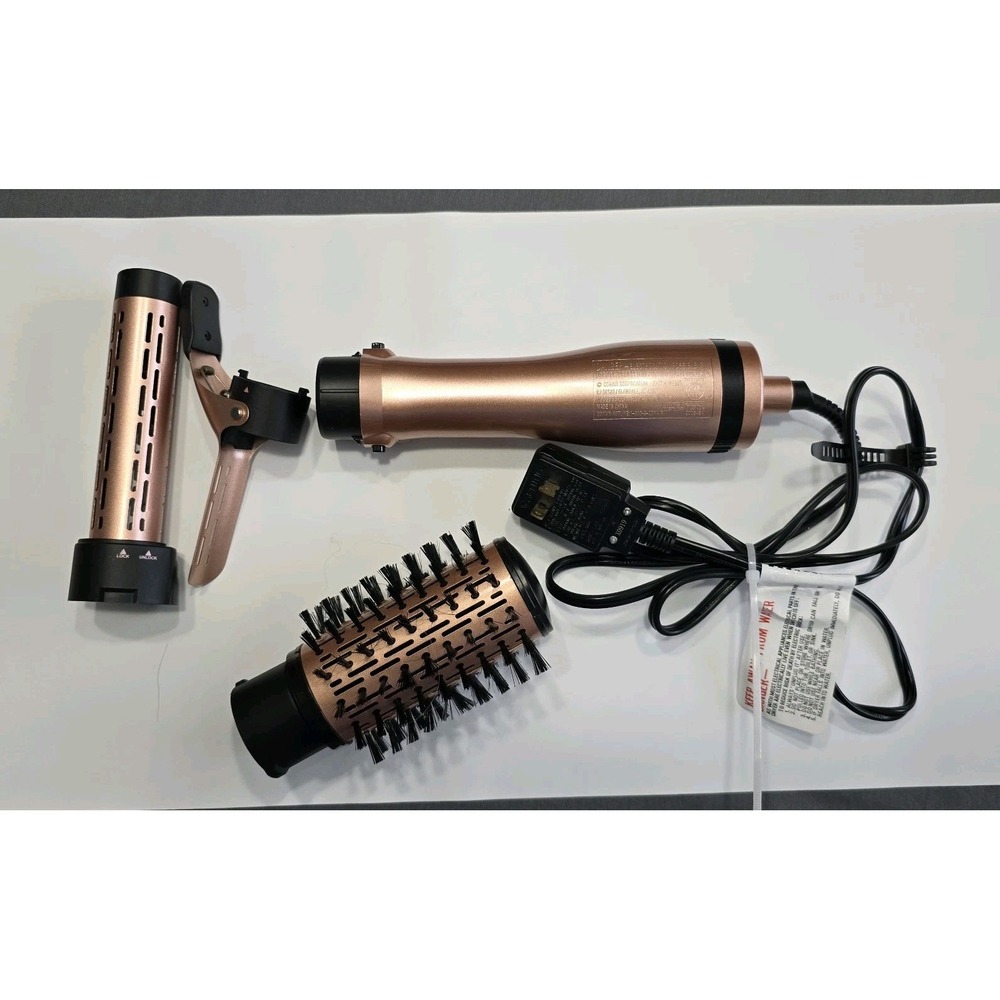 Conair Infiniti Pro Curling Iron With Curling Brush Attachment Bronze Color - Picture 2 of 4